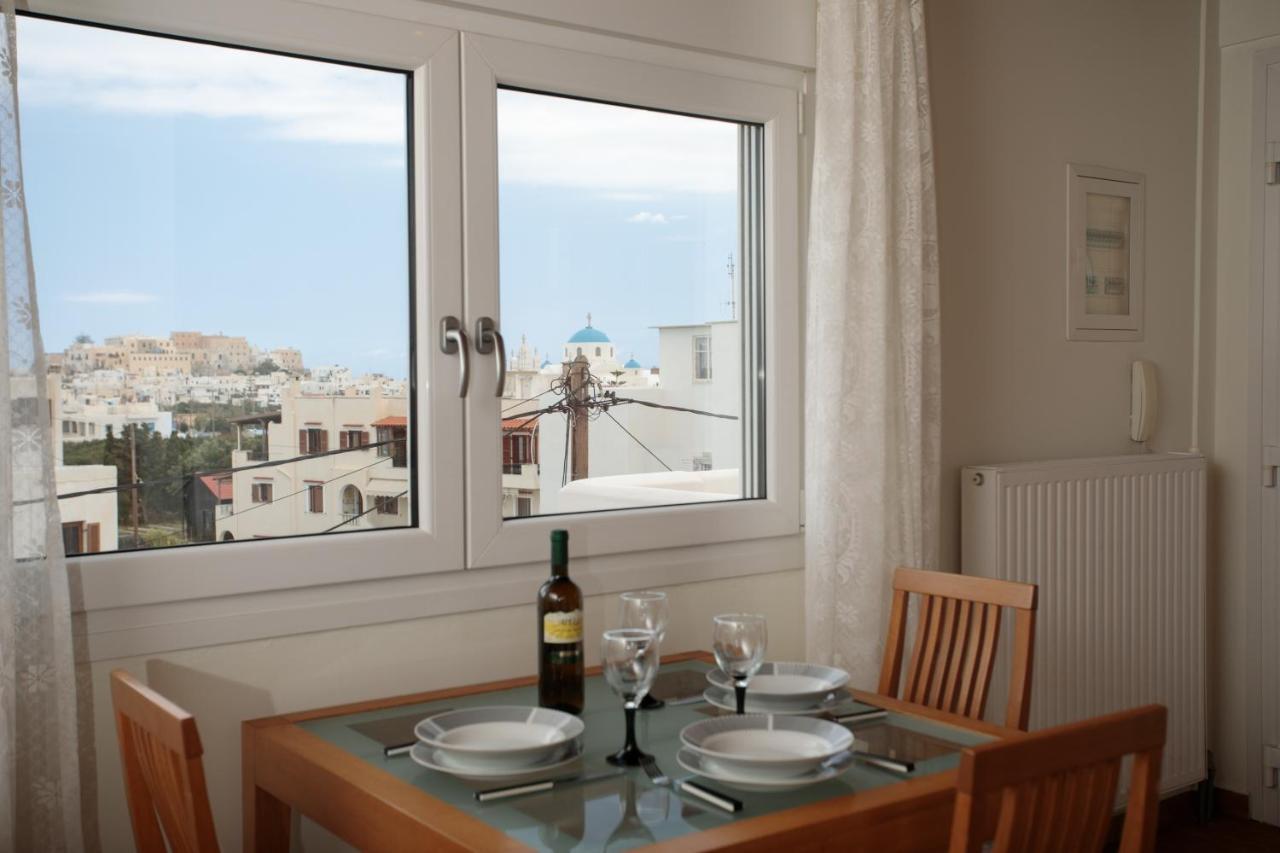 Castle View, Apartment Naxos City Exterior foto
